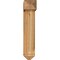 Ekena Millwork Traditional Arts and Crafts Rough Sawn Bracket w/ Offset Brace, Western Red Cedar, 8"W x 28"D x 40"H BKT0806X28X40TRA03RWR - alternate 3
